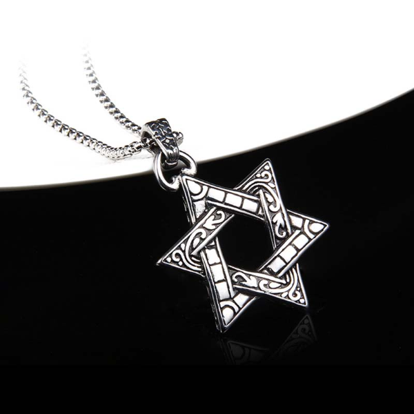 Retro Hexagram Pendant Necklace Hollow Stainless Steel Star Necklaces for Women Men Fashion Fine Jewelry
Retro Hexagram Pendant Necklace Hollow Stainless Steel Star Necklaces for Women Men Fashion Fine Jewelry
