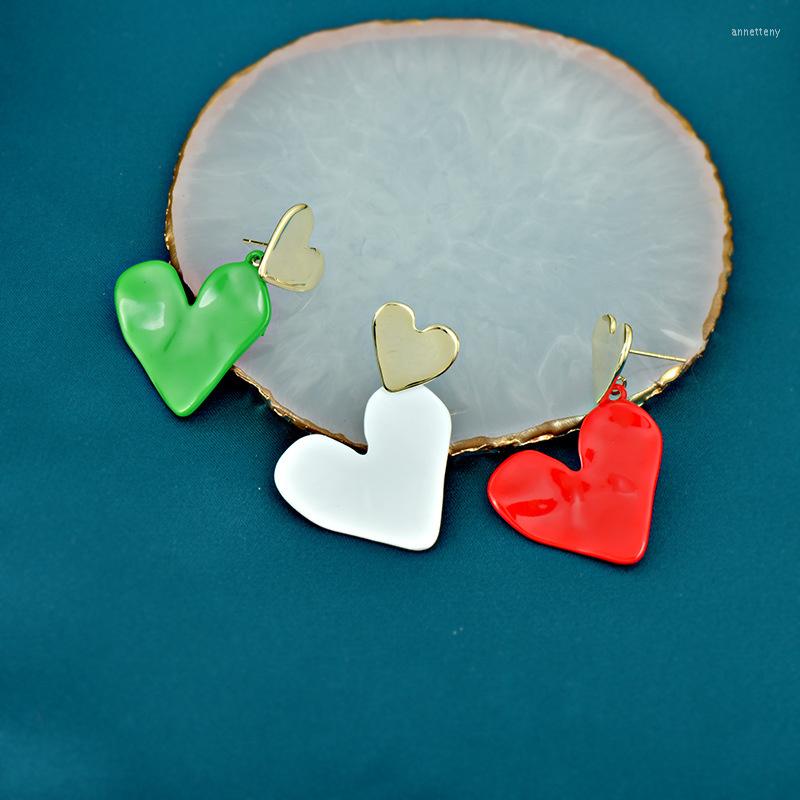 Stud Earrings Korean Style Sweet Love Gorgeous Lovely Temperament Simple Bright Oil Heart Women's 925 Silver Needle
Stud Earrings Korean Style Sweet Love Gorgeous Lovely Temperament Simple Bright Oil Heart Women's 925 Silver Needle