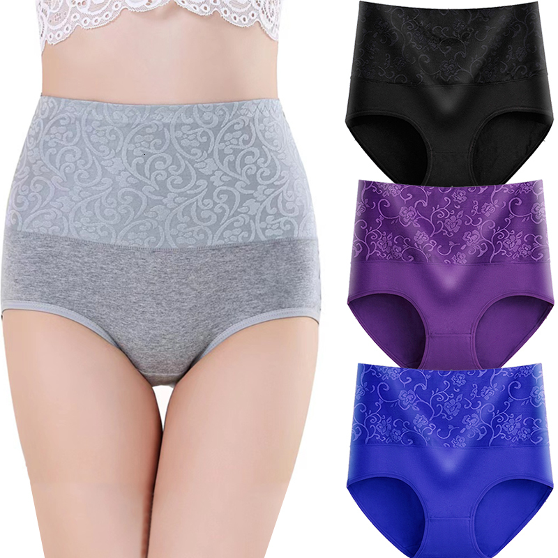 Women's Panties M5XL Panties for Women High Waist Abdominal Underwear Cotton Seamless Briefs Girl Plus Size Underpant Intimates Female 3PcsLot 221202
Women's Panties M5XL Panties for Women High Waist Abdominal Underwear Cotton Seamless Briefs Girl Plus Size Underpant Intimates Female 3PcsLot 221202
