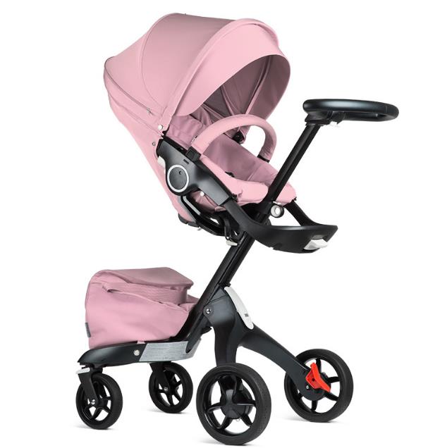 Strollers# DSLAND Baby Stroller 3 In 1 High Land Scape Sitting Pram Buggy Bassinet For Born Carriage Car Walkers