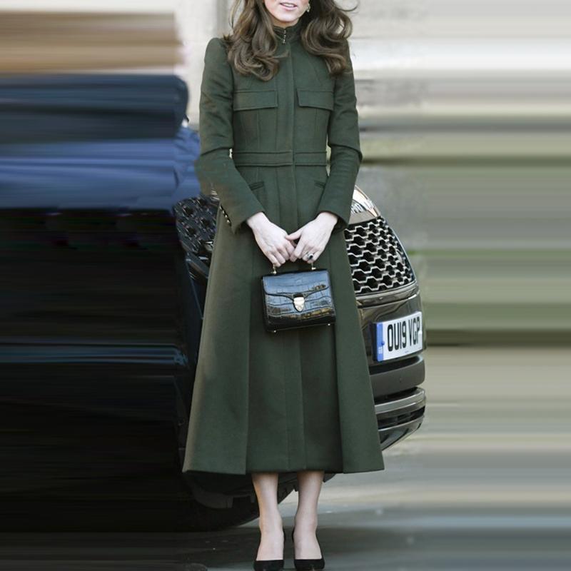 Casual Dresses Vintage Blackish Green Women Dress Spring Autumn Solid Stand Single Breasted With Pocket Office Ladies Long Trench, Picture shown
Casual Dresses Vintage Blackish Green Women Dress Spring Autumn Solid Stand Single Breasted With Pocket Office Ladies Long Trench, Picture shown