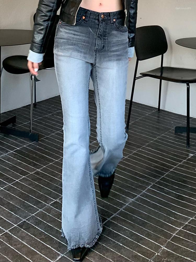 Women' Jeans Micro Flared Fashion Simple Mid Waist Self Cultivation Denim Trouser Classic Casual Skinny Gradient Jean Pant 2022, Blue
Women' Jeans Micro Flared Fashion Simple Mid Waist Self Cultivation Denim Trouser Classic Casual Skinny Gradient Jean Pant 2022, Blue