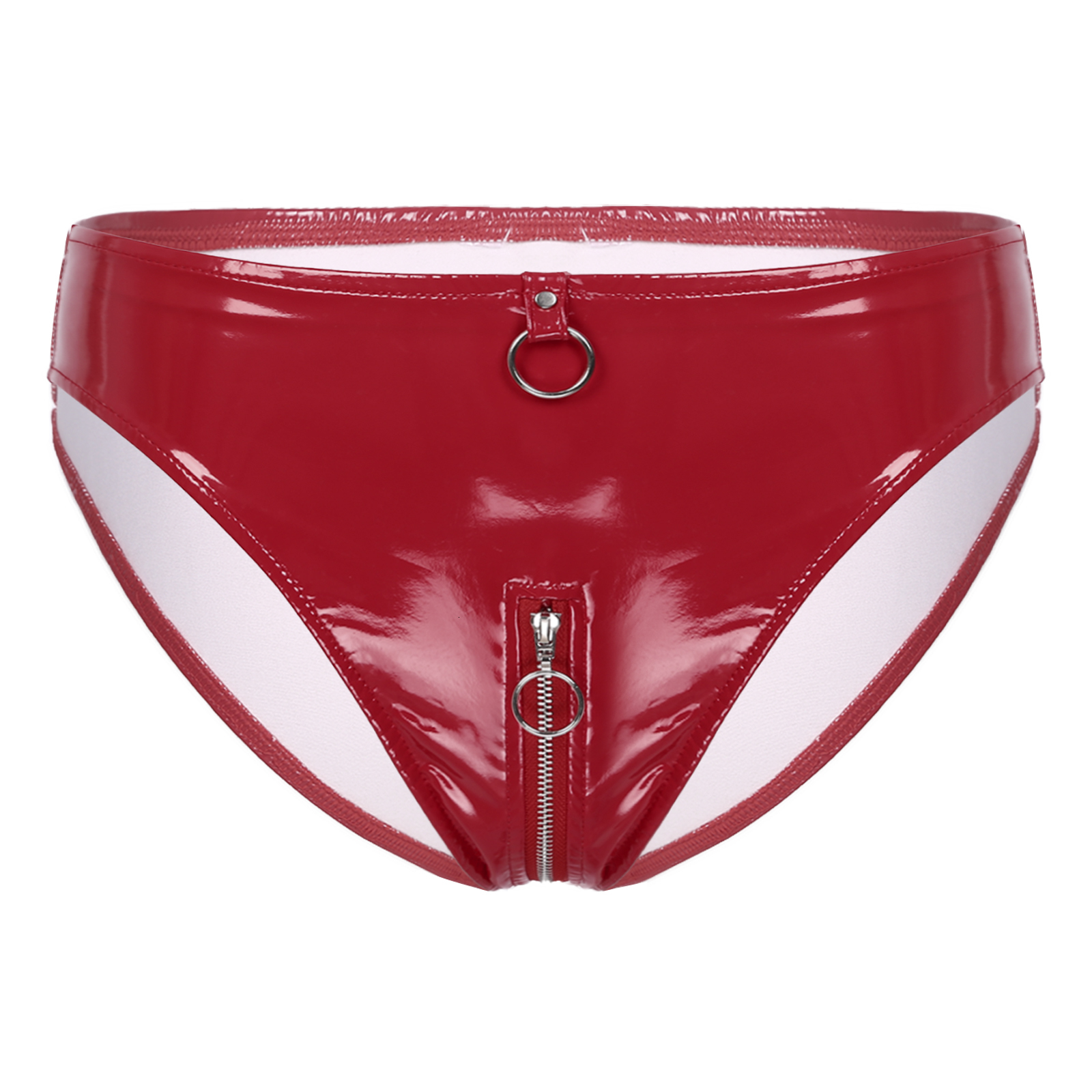 Women' Panties Women Wet Look Patent Leather Briefs Zipper Crotch Low Waist Panties Underwear Nightclub Party Pole Dancing Costume Clubwear 221202, Black
Women' Panties Women Wet Look Patent Leather Briefs Zipper Crotch Low Waist Panties Underwear Nightclub Party Pole Dancing Costume Clubwear 221202, Black