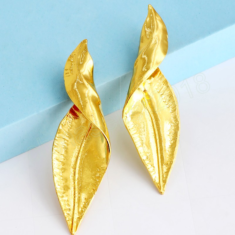 Leaves Metal Dangle Earrings For Women Fashion Alloy Drop Earrings Jewelry Gift
Leaves Metal Dangle Earrings For Women Fashion Alloy Drop Earrings Jewelry Gift