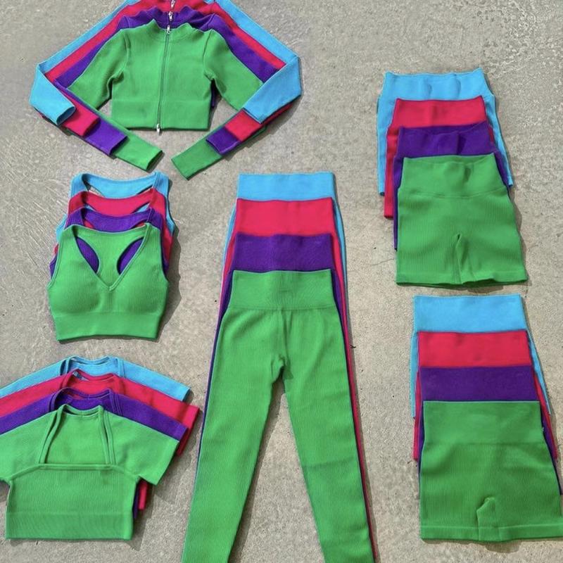 Active Sets Candy Color Seamless Yoga Set 2 Pieces Gym Sports Outfits Suits Workout Sportswear Clothing Fitness Crop Top High Waist Leggings, Bd300901
Active Sets Candy Color Seamless Yoga Set 2 Pieces Gym Sports Outfits Suits Workout Sportswear Clothing Fitness Crop Top High Waist Leggings, Bd300901