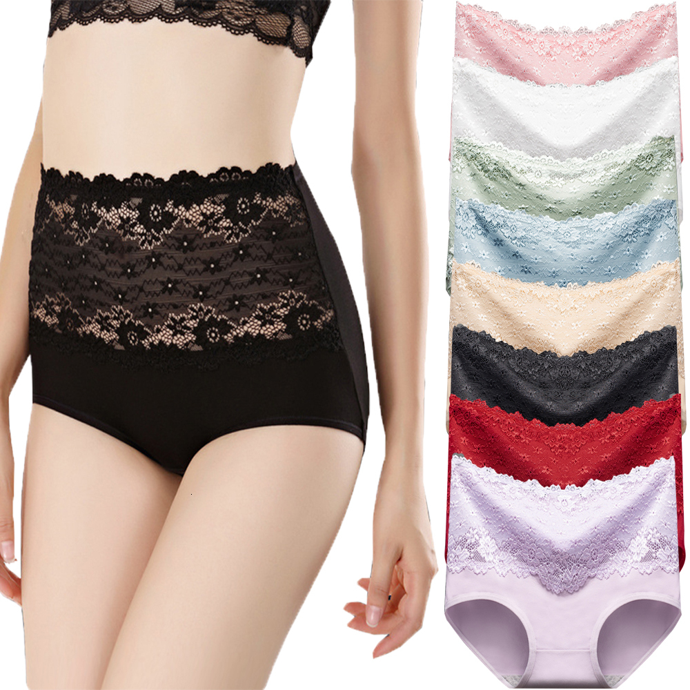 Women's Panties Women's underwear pure cotton comfortable soft highwaisted seamless panties lace sexy girl stretch large size briefs 8 pairs 221202, 4 colors11
Women's Panties Women's underwear pure cotton comfortable soft highwaisted seamless panties lace sexy girl stretch large size briefs 8 pairs 221202, 4 colors11