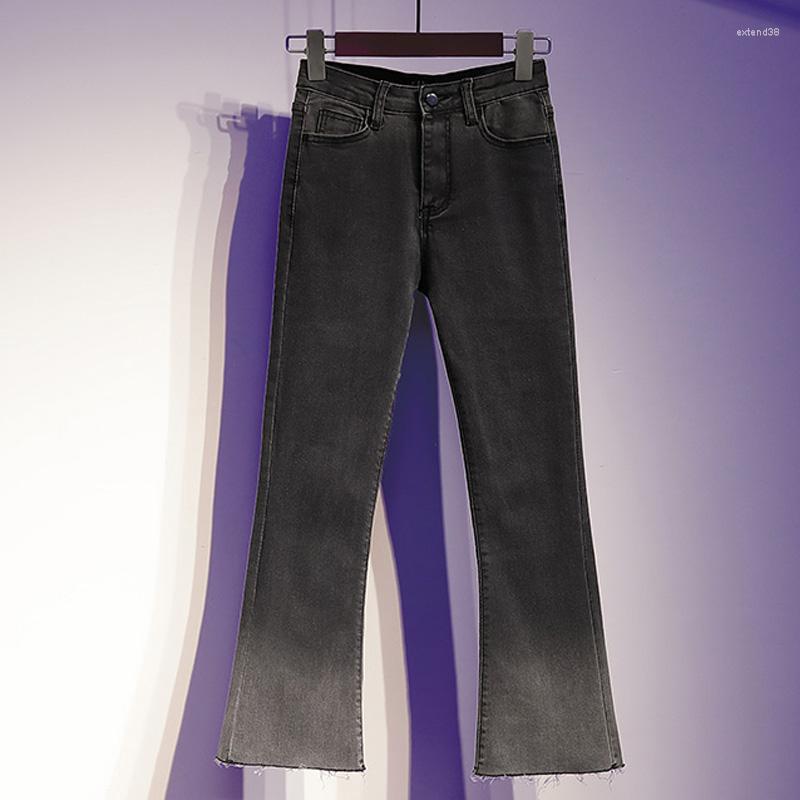 Women' Jeans -5XL Women' Spring And Autumn Wide-leg Pants Light Blue Flared Elastic Plus Size Ankle-length Trousers, Gray
Women' Jeans -5XL Women' Spring And Autumn Wide-leg Pants Light Blue Flared Elastic Plus Size Ankle-length Trousers, Gray