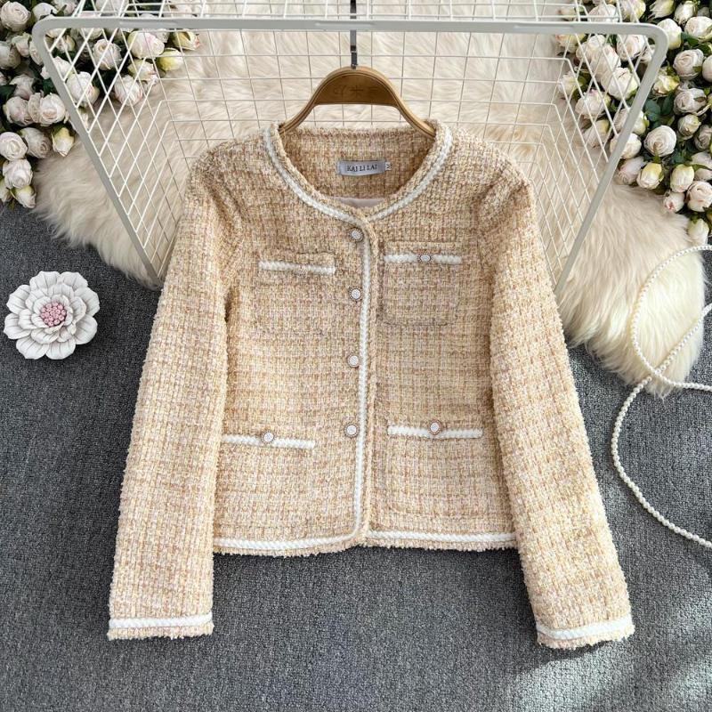 Women's Jackets Fashion Plaid Tweed Jacket Women Coats Autumn Winter Clothing Outfits, Green
Women's Jackets Fashion Plaid Tweed Jacket Women Coats Autumn Winter Clothing Outfits, Green