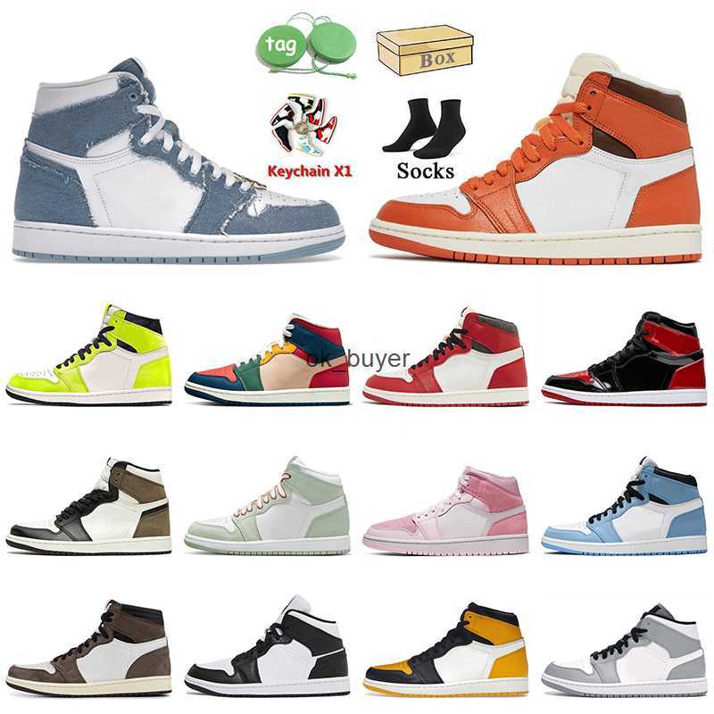 s Denim Starfish 1s Basketball Shoes Women Mens Jumpman 1 High OG Lost and Found Mid Homage Black White Taxi Yellow Toe Patent Bred, B20 visionaire 36-46
s Denim Starfish 1s Basketball Shoes Women Mens Jumpman 1 High OG Lost and Found Mid Homage Black White Taxi Yellow Toe Patent Bred, B20 visionaire 36-46