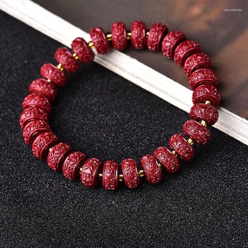 Strand Natural Purple Cinnabar Lucky Bracelets Raw OreHigh Content Freckle Beads Charm Women Bracelet Bangle Jewel Dropship
Strand Natural Purple Cinnabar Lucky Bracelets Raw OreHigh Content Freckle Beads Charm Women Bracelet Bangle Jewel Dropship