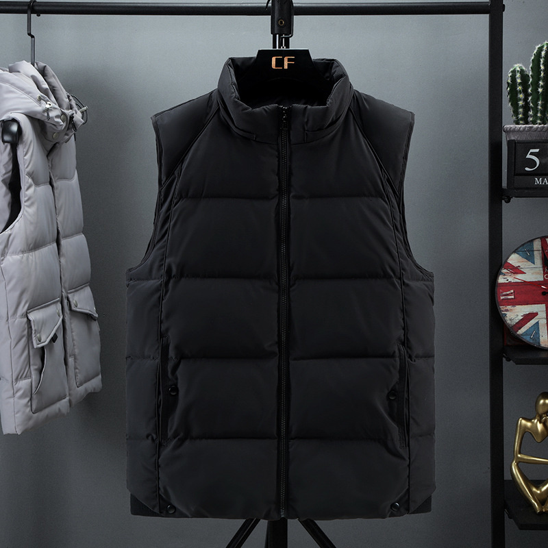 Men's Vests 3631 Black Grey Down Cotton Vest Men Sleeveless Jacket With Hooded Casual Mens Vests Coat Plus Size 6XL 7XL Waistcoat Outerwear 221202, Gray
Men's Vests 3631 Black Grey Down Cotton Vest Men Sleeveless Jacket With Hooded Casual Mens Vests Coat Plus Size 6XL 7XL Waistcoat Outerwear 221202, Gray
