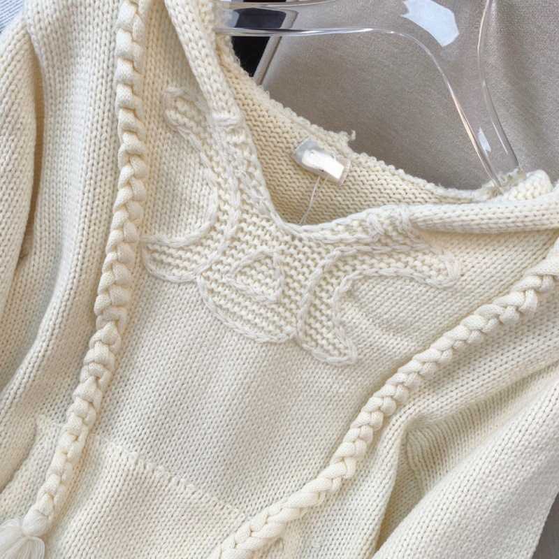 Women' Jacket Sweater Coat Cell 22FW Celebrity 22 Autumn Hooded Knit Slouchy Woven Tassel V-neck Elegant Classic Fashion Des 1YND, Apricot
Women' Jacket Sweater Coat Cell 22FW Celebrity 22 Autumn Hooded Knit Slouchy Woven Tassel V-neck Elegant Classic Fashion Des 1YND, Apricot