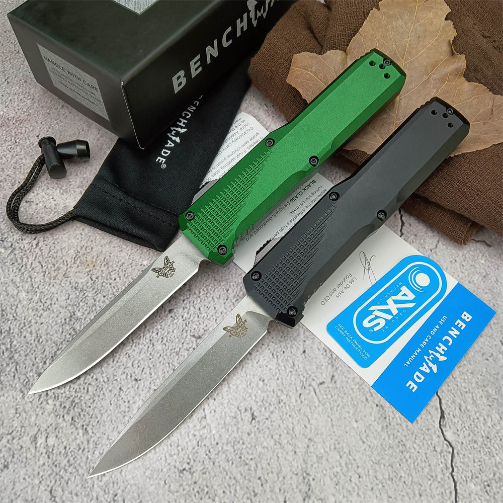 BM 4600 Benchmade Knife Double Action Automatic Knife 6061-T6 Aluminum Handle S30v Blade Tactical Knives Edc Tool Bm4850 430 9070 9400 3300
BM 4600 Benchmade Knife Double Action Automatic Knife 6061-T6 Aluminum Handle S30v Blade Tactical Knives Edc Tool Bm4850 430 9070 9400 3300