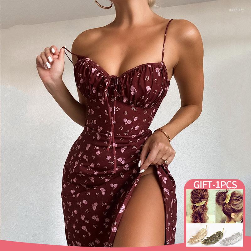 Casual Dresses Sexy Dress Women Summer 2022 Sleeveless Floral Print Sling Party High Waist Side Bifurcation Tube Top, Burgundy
Casual Dresses Sexy Dress Women Summer 2022 Sleeveless Floral Print Sling Party High Waist Side Bifurcation Tube Top, Burgundy