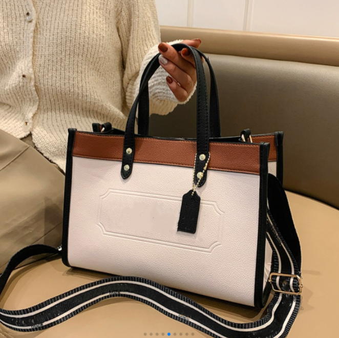 New Designer Letters Tote Women's Bag Large Capacity Mother Shopping Bags Handbag Embossed shoulder Messenger Bag, Black
New Designer Letters Tote Women's Bag Large Capacity Mother Shopping Bags Handbag Embossed shoulder Messenger Bag, Black