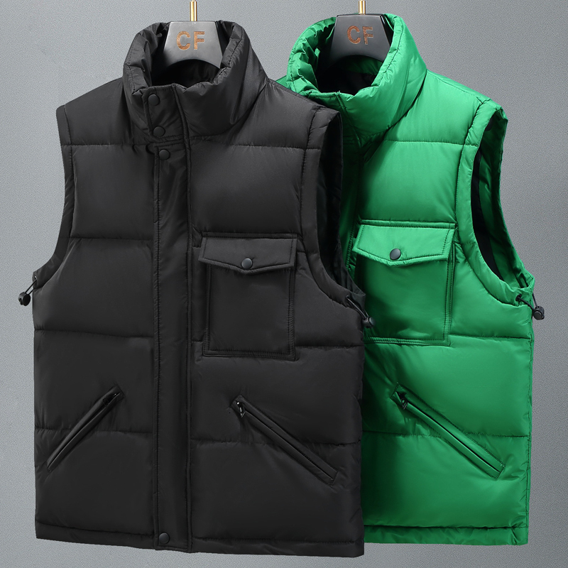 Men's Vests Plus Size L8XL Autumn Winter Sleeveless Jackets Men Thick Warm Oversize Cotton Padded Vest Male High Quality Men Coat 221202, Black
Men's Vests Plus Size L8XL Autumn Winter Sleeveless Jackets Men Thick Warm Oversize Cotton Padded Vest Male High Quality Men Coat 221202, Black