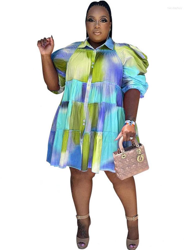 Ethnic Clothing African Shirt Dresses For Women Cascading Ruffle Dashiki Africa 2022 Summer Puff Sleeve Tie Dye Print Dress
Ethnic Clothing African Shirt Dresses For Women Cascading Ruffle Dashiki Africa 2022 Summer Puff Sleeve Tie Dye Print Dress