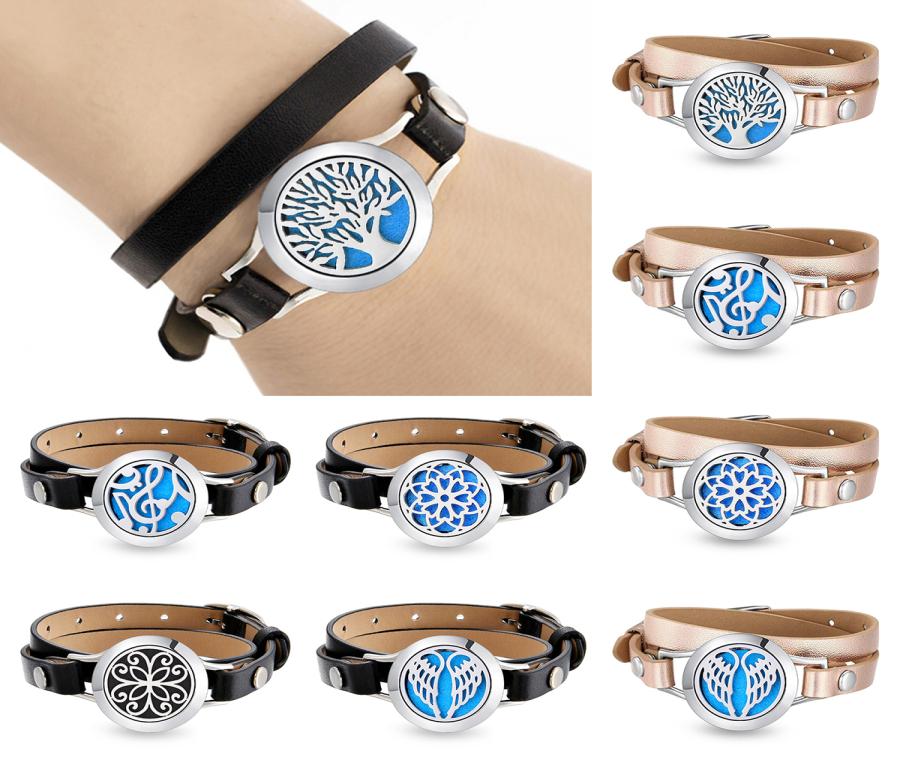 High Quanlity Magnetic 316L stainless steel essential oil diffuser wrap bracelet locket with genuine leather band felt pads1268892
High Quanlity Magnetic 316L stainless steel essential oil diffuser wrap bracelet locket with genuine leather band felt pads1268892