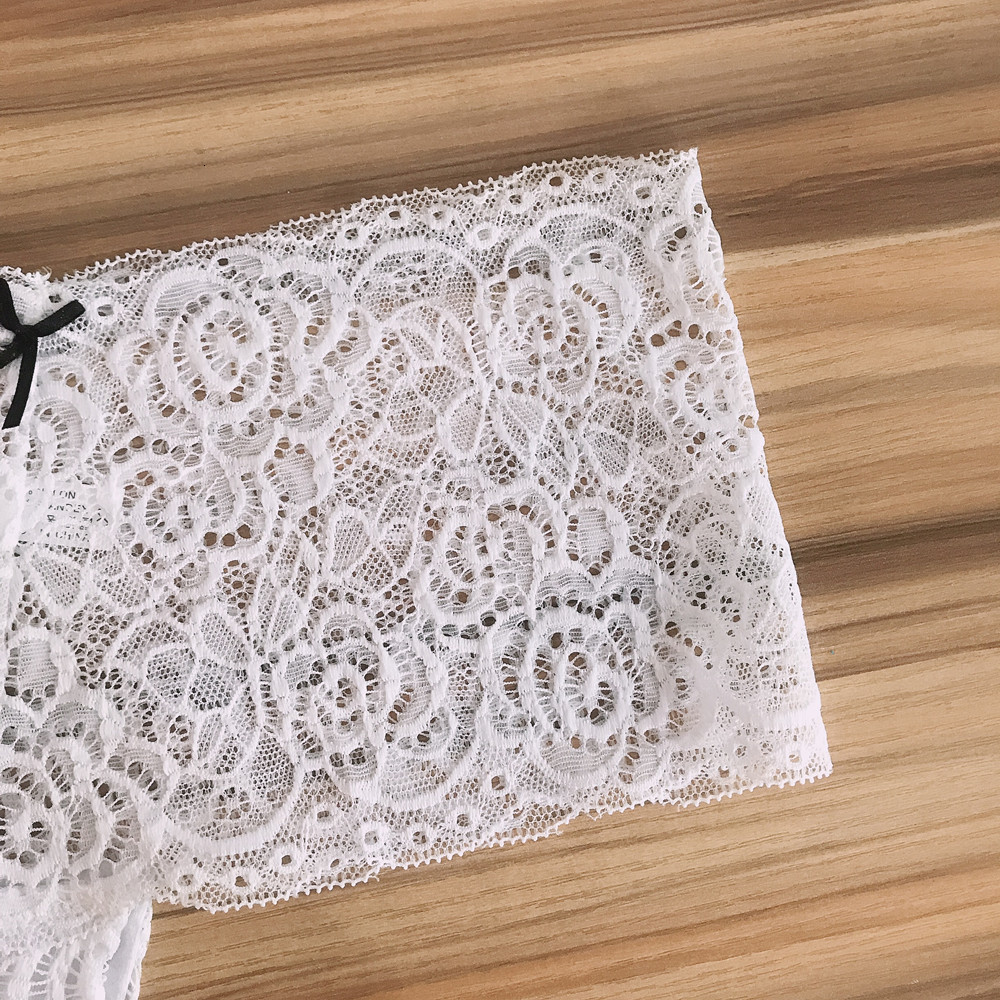 Women's Panties 3 Pieces Ladies Lace Panties Sexy Underwear Women Boyshort Underpants Female Lingerie See Through Culotte Femme Intimates Pantys 