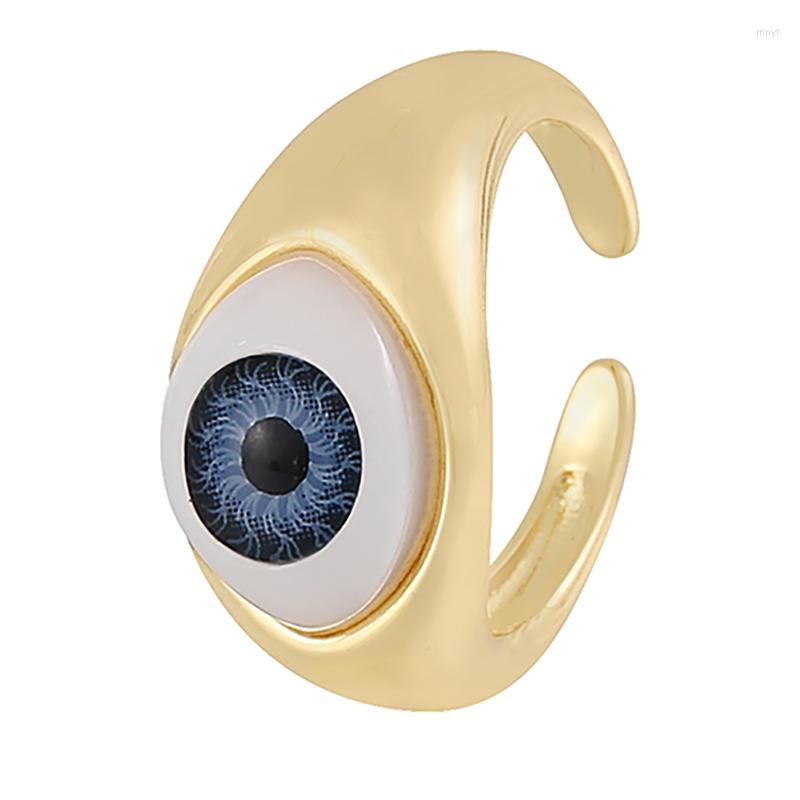 Cluster Rings ZHINI Bohemia Gothic Colorful Eye Opening For Women Gold Color Ethnic Statement Ring Party Jewelry Gift
Cluster Rings ZHINI Bohemia Gothic Colorful Eye Opening For Women Gold Color Ethnic Statement Ring Party Jewelry Gift