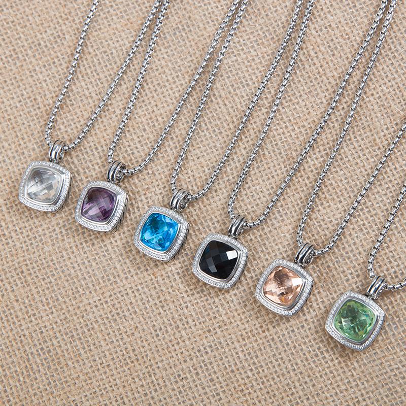 Chains JADE ANGEL Luxury Women Necklace Pendant Cable Design Necklaces Black Onyx Fashion
Chains JADE ANGEL Luxury Women Necklace Pendant Cable Design Necklaces Black Onyx Fashion