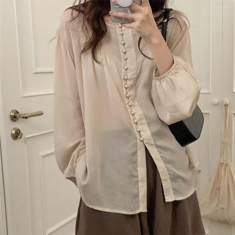 Women's Blouses Alien Kitty 2022 Korean Pure Color Sunscreen Fashion Loose Shirts OL Femme All Match Casual High Quality Elegant, Photo color
Women's Blouses Alien Kitty 2022 Korean Pure Color Sunscreen Fashion Loose Shirts OL Femme All Match Casual High Quality Elegant, Photo color
