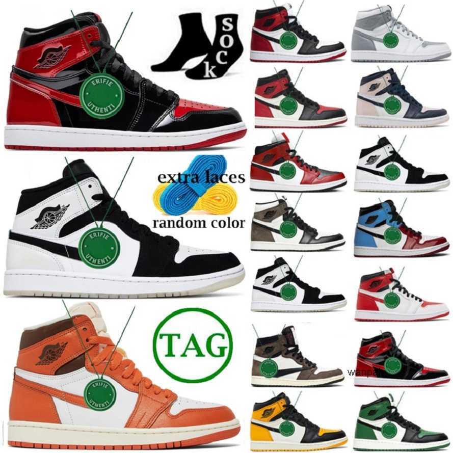 2023 Lost Found Airs Jumpman 1 Basketball Shoes Men Patent Bred jordens 1s Women retros Homage UNC Sneakers Dark Mocha Chicago Royal University, Color # 37
2023 Lost Found Airs Jumpman 1 Basketball Shoes Men Patent Bred jordens 1s Women retros Homage UNC Sneakers Dark Mocha Chicago Royal University, Color # 37