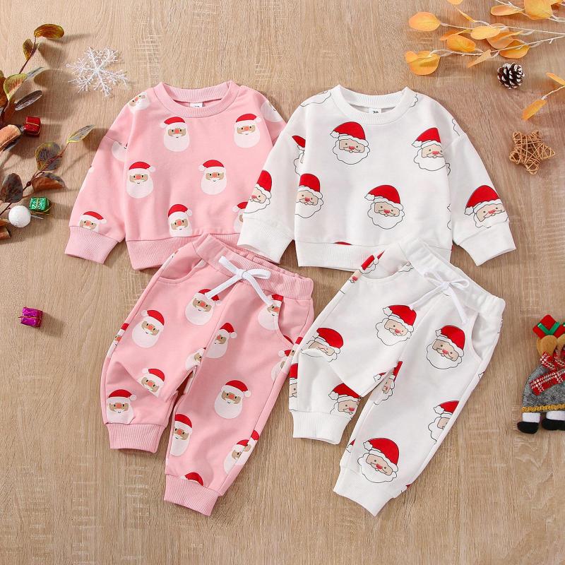 Clothing Sets FOCUSNORM 0-24M Christmas Baby Boy Girls Clothes 2pcs Cartoon Santa Printed Long Sleeve Sweatshirt Top Pants, Pink
Clothing Sets FOCUSNORM 0-24M Christmas Baby Boy Girls Clothes 2pcs Cartoon Santa Printed Long Sleeve Sweatshirt Top Pants, Pink