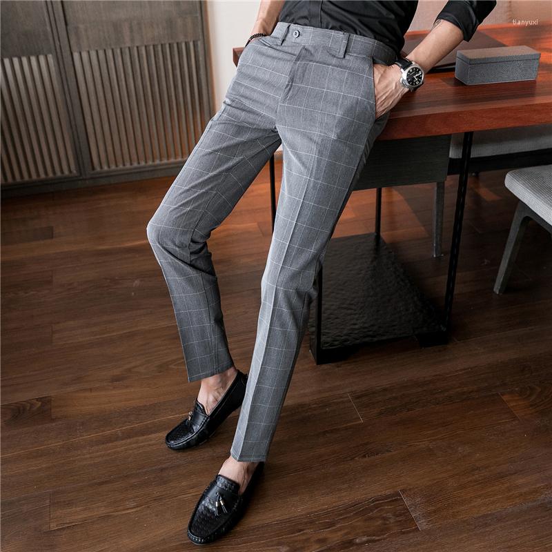 Men's Suits Spring And Autumn Mens Suit Trousers Asia Size 29 30 31 32 33 34 36 Dress Pants Men Black Grey Plaid Leisure Pant
Men's Suits Spring And Autumn Mens Suit Trousers Asia Size 29 30 31 32 33 34 36 Dress Pants Men Black Grey Plaid Leisure Pant
