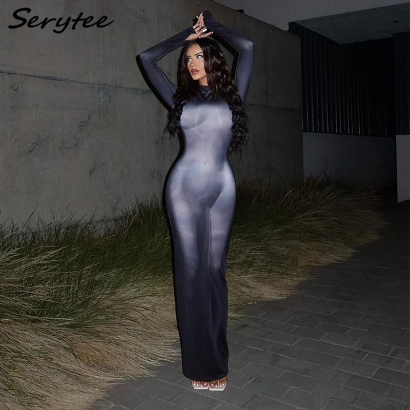Serytee 3D Body Print Bodycon Maxi Dress For Women 2022 Fall Winter Long Sleeve Skinny Maxi Dresses Club Party Outfits Vestidos Women' Clothing, Black
Serytee 3D Body Print Bodycon Maxi Dress For Women 2022 Fall Winter Long Sleeve Skinny Maxi Dresses Club Party Outfits Vestidos Women' Clothing, Black