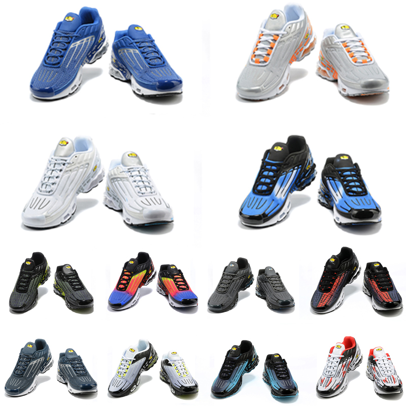 Mens Tn 3 Plus Tuned III Run Shoes TN3 Silver white Grey Black red blue speckle Sneakers, Camouflage
Mens Tn 3 Plus Tuned III Run Shoes TN3 Silver white Grey Black red blue speckle Sneakers, Camouflage