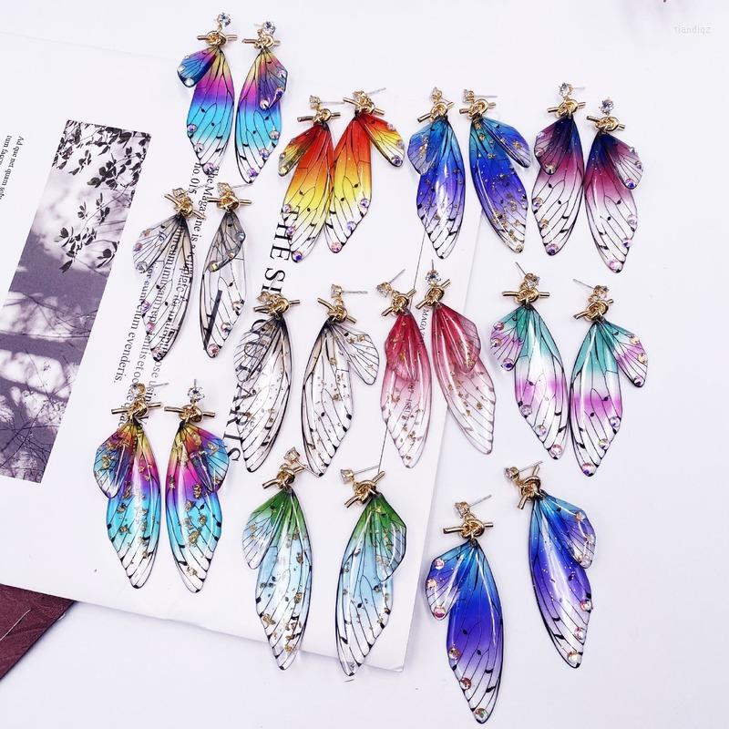 Dangle Earrings Minar Delicate Gradient Color Butterfly Simulation Wing For Women Creative Rhinestone Party Jewelry Accessories
Dangle Earrings Minar Delicate Gradient Color Butterfly Simulation Wing For Women Creative Rhinestone Party Jewelry Accessories