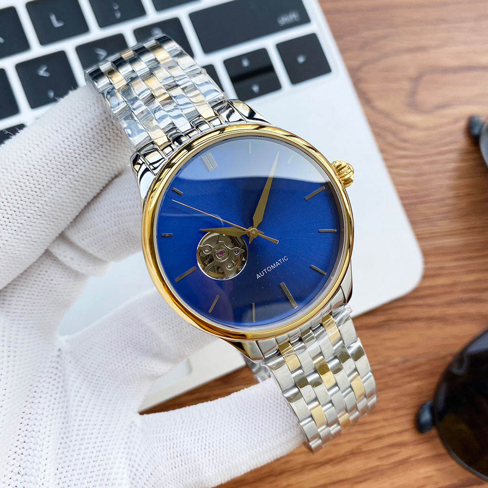 Watch Mens Automatic Mechanical Watches 40mm Business Wristwatch 904L Stainless Steel Waterproof 100m Montre de Luxe, Colour 2
Watch Mens Automatic Mechanical Watches 40mm Business Wristwatch 904L Stainless Steel Waterproof 100m Montre de Luxe, Colour 2