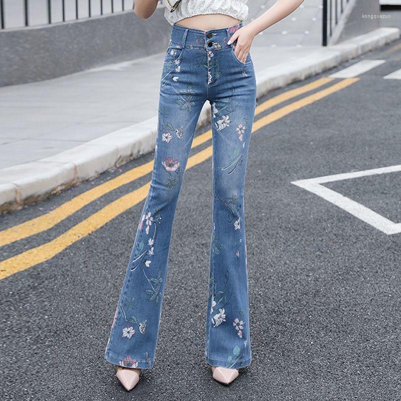 Women' Jeans Flare High Waist Comfortable For Women Stretch Skinny Printed Pants Korean Fashion Boyfriend Denim Pant Trousers, Blue
Women' Jeans Flare High Waist Comfortable For Women Stretch Skinny Printed Pants Korean Fashion Boyfriend Denim Pant Trousers, Blue