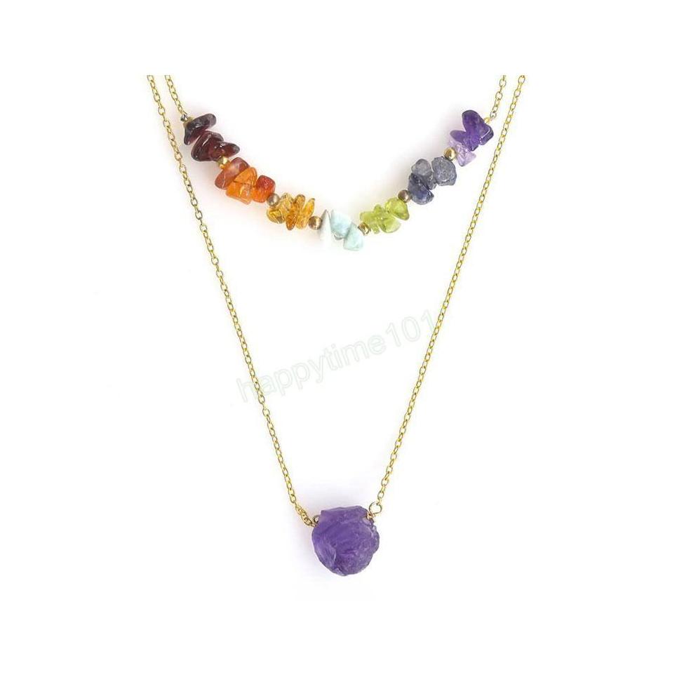 Pendant Necklaces Irregar Natural Crystal Stone Handmade Double Layer Pendant Necklaces For Women Girl Party Decor Jewelry Drop Deli Dh0Ut
Pendant Necklaces Irregar Natural Crystal Stone Handmade Double Layer Pendant Necklaces For Women Girl Party Decor Jewelry Drop Deli Dh0Ut