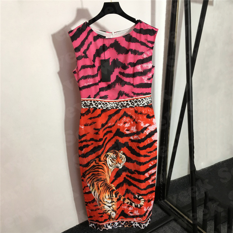 Tiger Print Womens Vest Dresses Clothing For Party Fashion Sleeveless Skirts Ladies Design Casual Dress, Pink
Tiger Print Womens Vest Dresses Clothing For Party Fashion Sleeveless Skirts Ladies Design Casual Dress, Pink
