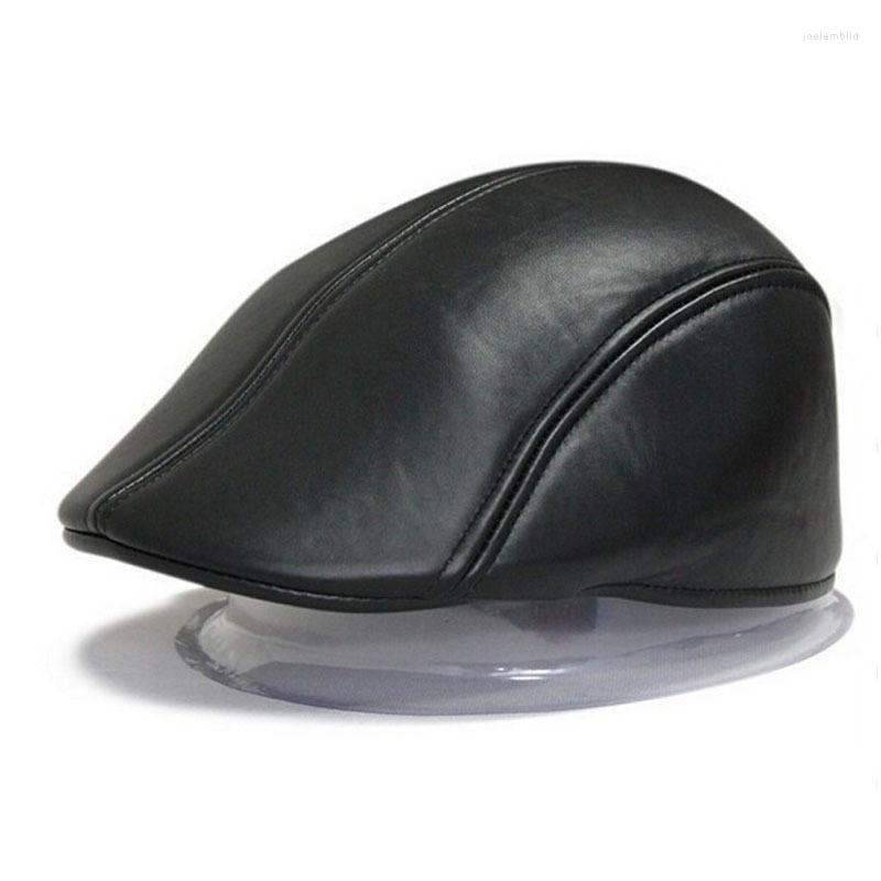 Berets Men Women Beret Hat PU Leather Casual Painter Cap Sboy Cabbie Baker Ivy Male Fitted Adult Solid, Black
Berets Men Women Beret Hat PU Leather Casual Painter Cap Sboy Cabbie Baker Ivy Male Fitted Adult Solid, Black