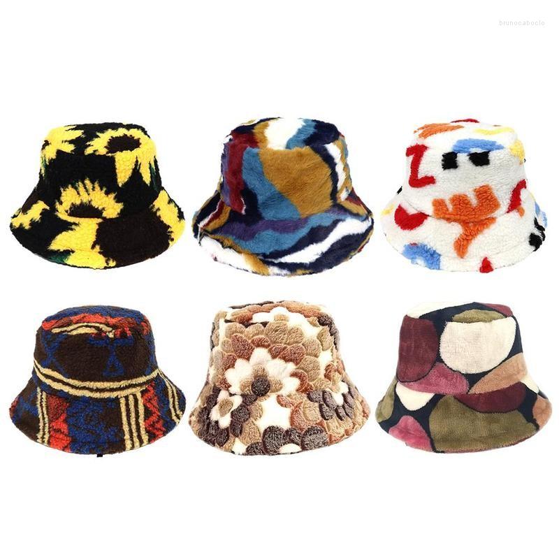 Berets Adjustable Women Hat Artificial Fur Warm Female Winter Bucket For Outdoor Sunscreen Sun Panama Lady Bonnet
Berets Adjustable Women Hat Artificial Fur Warm Female Winter Bucket For Outdoor Sunscreen Sun Panama Lady Bonnet