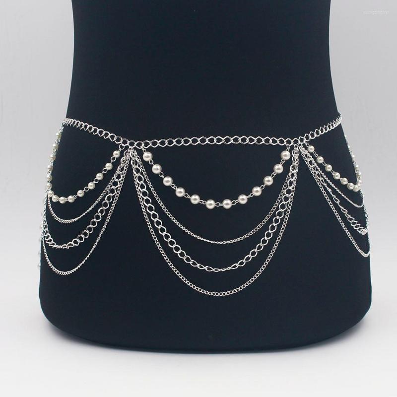 Belts Fashion Gold Color Women Imitation Pearl Waist Belt Handmade Alloy Chain Female Girls Party Dress Accessories, Black
Belts Fashion Gold Color Women Imitation Pearl Waist Belt Handmade Alloy Chain Female Girls Party Dress Accessories, Black