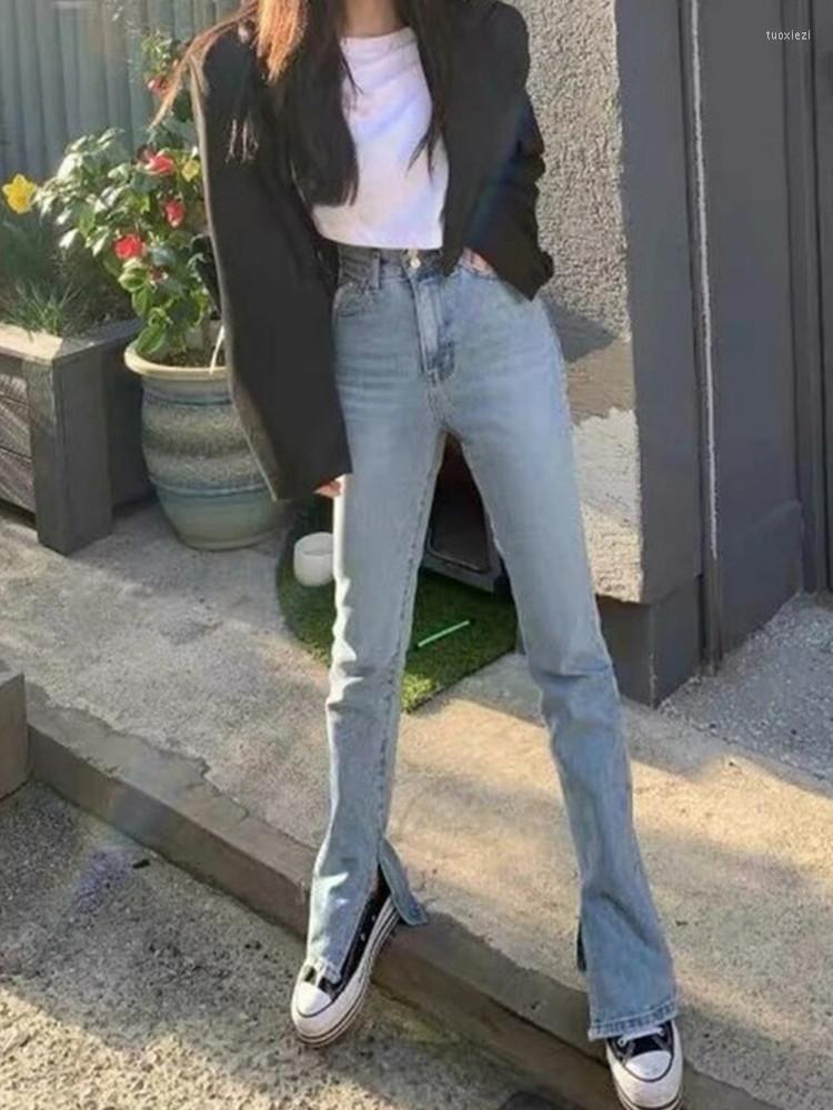Women's Jeans 2022 Y2K 90s Vintage High Waist Hem Cuff Slit Women Denim Pants Slim Street Casual Long Trousers, Blue
Women's Jeans 2022 Y2K 90s Vintage High Waist Hem Cuff Slit Women Denim Pants Slim Street Casual Long Trousers, Blue