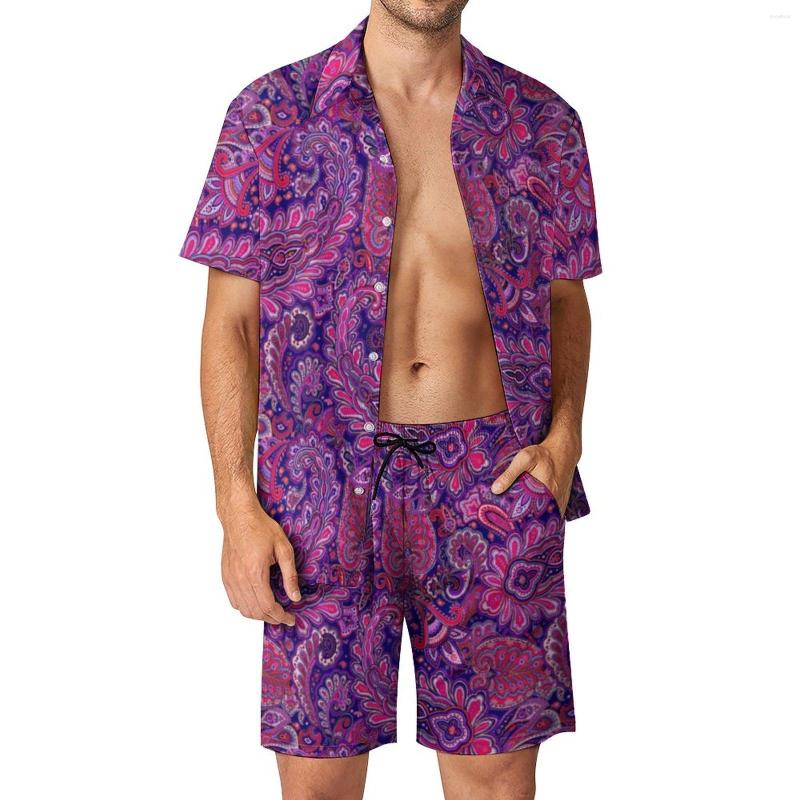 Men's Tracksuits Beautiful Paisley Print Beachwear Men Sets Vintage Design Casual Shirt Set Summer Shorts Two-piece Retro Suit Plus Size 2XL, Style-3
Men's Tracksuits Beautiful Paisley Print Beachwear Men Sets Vintage Design Casual Shirt Set Summer Shorts Two-piece Retro Suit Plus Size 2XL, Style-3