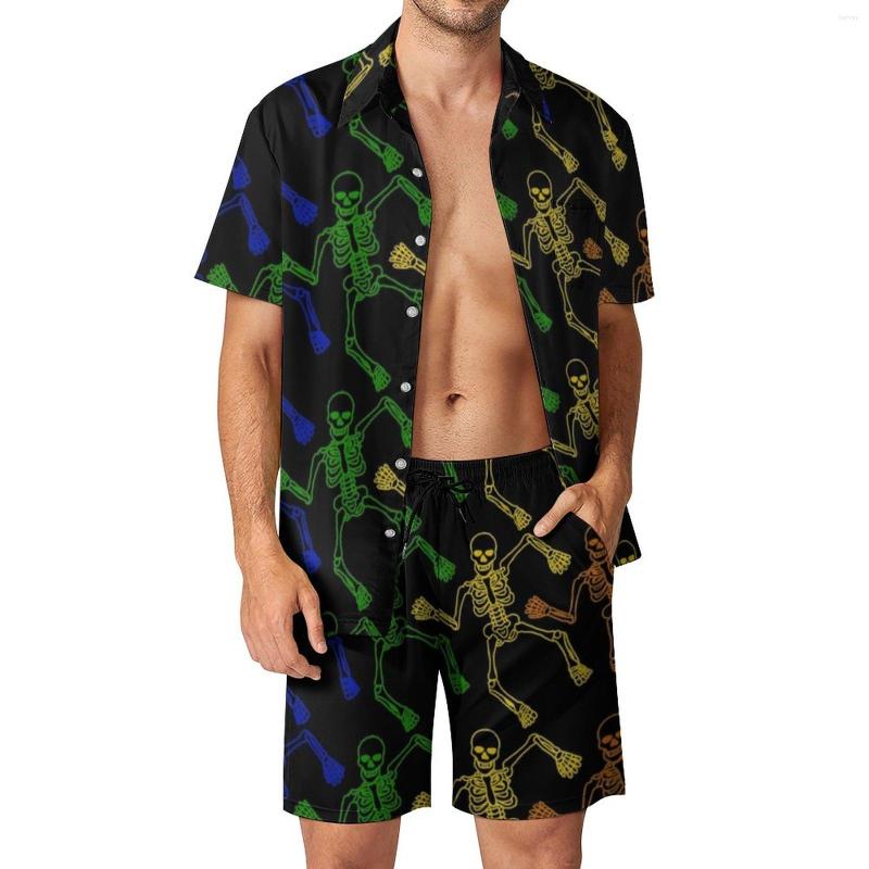 Men's Tracksuits Colorful Skeleton Print Vacation Men Sets Funny Halloween Casual Shirt Set Summer Graphic Shorts 2 Piece Trendy Suit Large, Style-2
Men's Tracksuits Colorful Skeleton Print Vacation Men Sets Funny Halloween Casual Shirt Set Summer Graphic Shorts 2 Piece Trendy Suit Large, Style-2