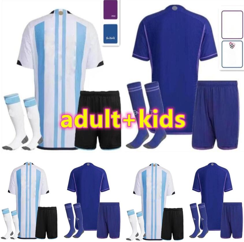 22 23 Argentina soccer Jersey 2022 2023 J. Correa Lanzini KUN AGUERO LO CELSO MARTINEZ TAGLIAFICO DYBALA Adult men kids Football kit shirt set uniforms socks
22 23 Argentina soccer Jersey 2022 2023 J. Correa Lanzini KUN AGUERO LO CELSO MARTINEZ TAGLIAFICO DYBALA Adult men kids Football kit shirt set uniforms socks