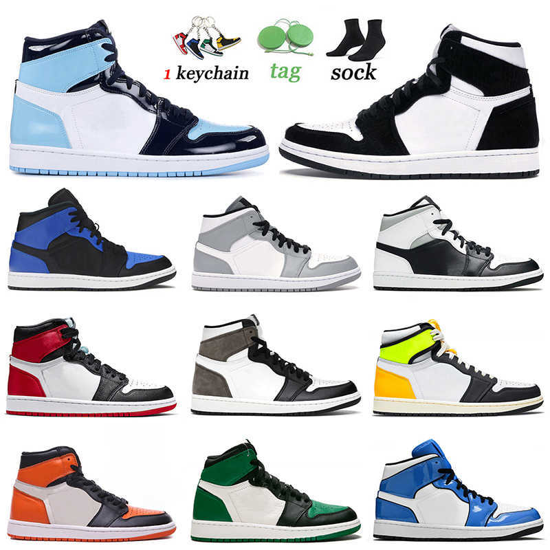 Jumpman 1s OG UNC Patent Basketball Shoes Twist Royal Blue Mid Light Smoke Grey White Shadow Black Toe Dark Mocha Shattered Backboard Mens, B7 denim 36-47
Jumpman 1s OG UNC Patent Basketball Shoes Twist Royal Blue Mid Light Smoke Grey White Shadow Black Toe Dark Mocha Shattered Backboard Mens, B7 denim 36-47