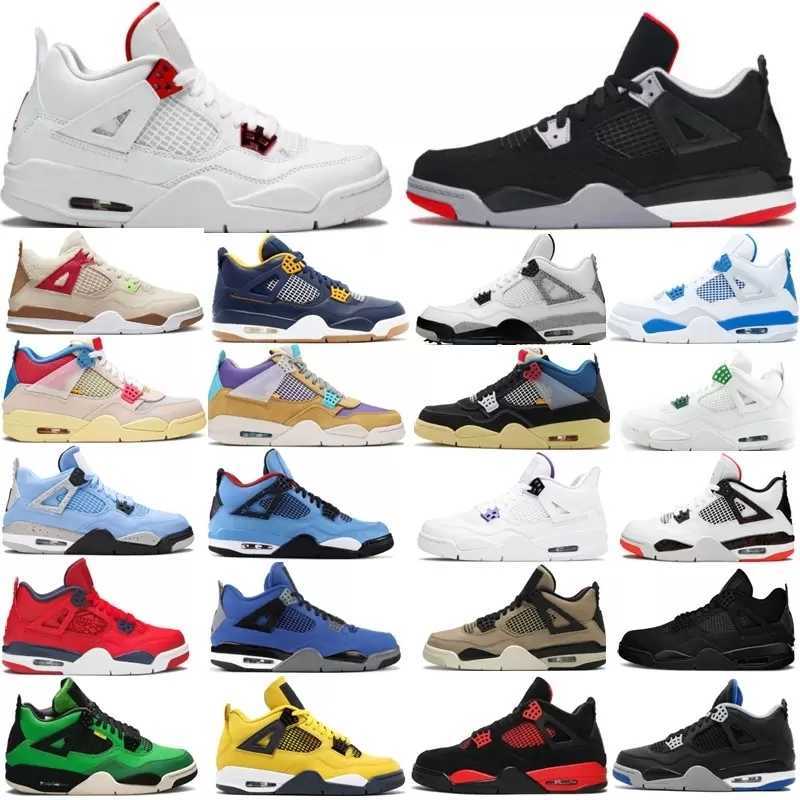 Basketball Shoes University Blue Black Cat Bred Pure Money Starfish Fire Red Men Sports Women 2022 New Arrived Chicago 4 4S Mens
Basketball Shoes University Blue Black Cat Bred Pure Money Starfish Fire Red Men Sports Women 2022 New Arrived Chicago 4 4S Mens