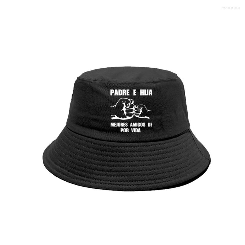 Berets Spanish Daddy And Daughter Fathers Day Dad Gift Bucket Hats Cool Outdoor Caps Summer Sunscreen Fisherman Hat MZ-479, Picture shown
Berets Spanish Daddy And Daughter Fathers Day Dad Gift Bucket Hats Cool Outdoor Caps Summer Sunscreen Fisherman Hat MZ-479, Picture shown