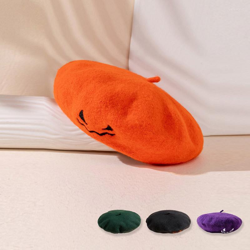 Berets Embroidery Halloween Gift Party Solid Color Spring Autumn Beret Wool Keep Warm Women Hat Painter, Black
Berets Embroidery Halloween Gift Party Solid Color Spring Autumn Beret Wool Keep Warm Women Hat Painter, Black