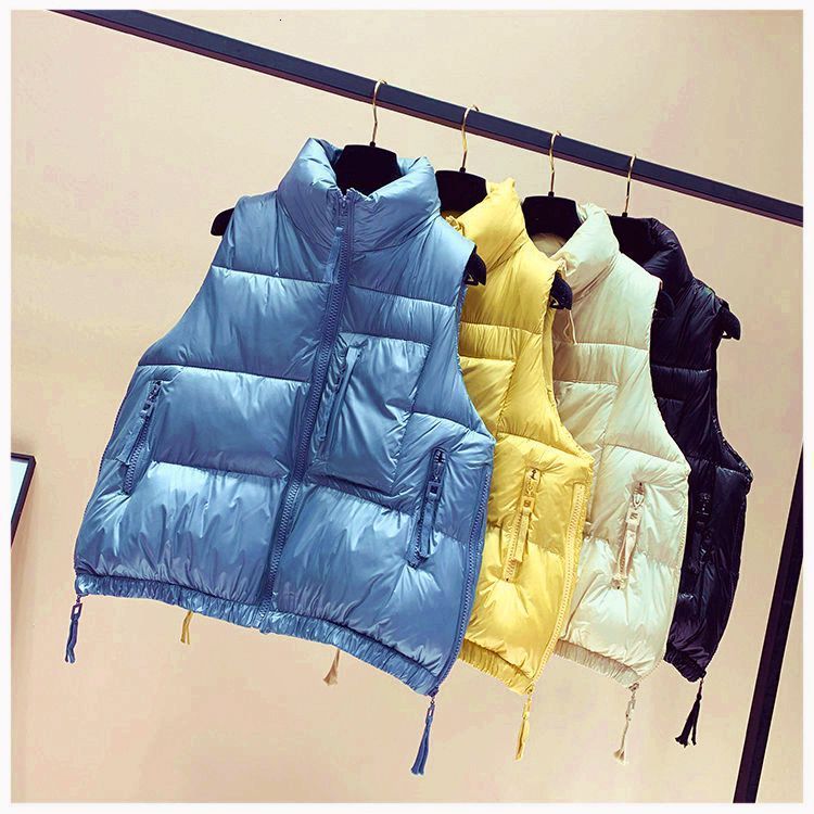 Women's Vests Women's Autumn Winter Vest Solid Zipper Stand Collar Pockets Ladies Sleeveless Jacket Casual Loose Waistcoat for Female 221202, Black
Women's Vests Women's Autumn Winter Vest Solid Zipper Stand Collar Pockets Ladies Sleeveless Jacket Casual Loose Waistcoat for Female 221202, Black