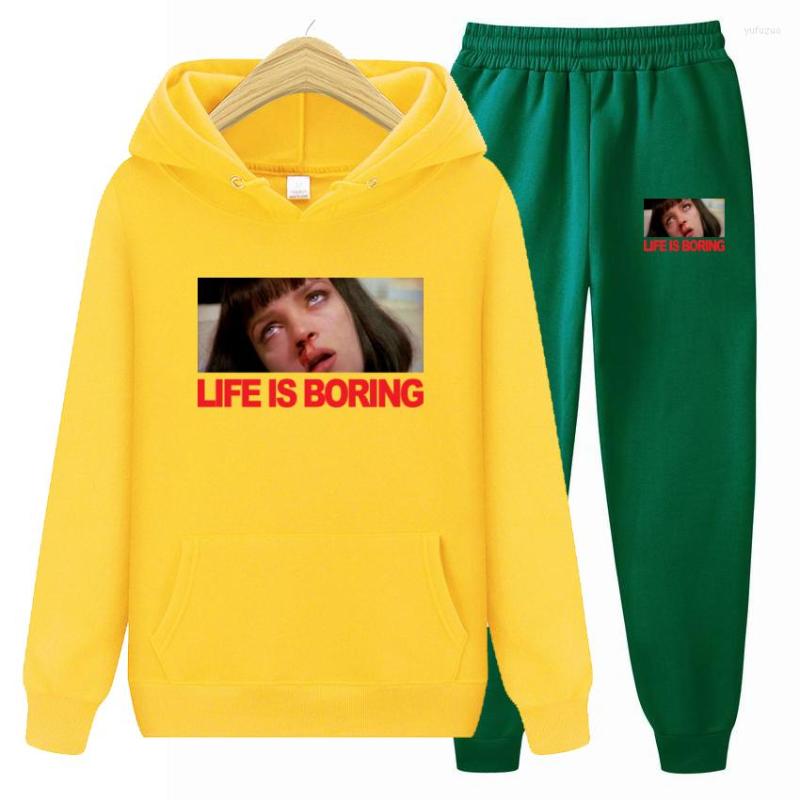 Men' Hoodies Men' Autumn Winter Life Is Boring Print Pants Sweatshirt Fashion Slim Fit Men Set Hoodie Pant Hip Hop Pullover Hoody, Picture color
Men' Hoodies Men' Autumn Winter Life Is Boring Print Pants Sweatshirt Fashion Slim Fit Men Set Hoodie Pant Hip Hop Pullover Hoody, Picture color