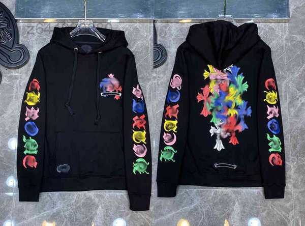 Men's Hoodies Sweatshirts Classic Designer Fashion Luxury Mens Zipper Ch Horseshoe Sanskrit Cross Print Pullover Hooded High Quality Sweater 5egiaegiaegia, 19
Men's Hoodies Sweatshirts Classic Designer Fashion Luxury Mens Zipper Ch Horseshoe Sanskrit Cross Print Pullover Hooded High Quality Sweater 5egiaegiaegia, 19